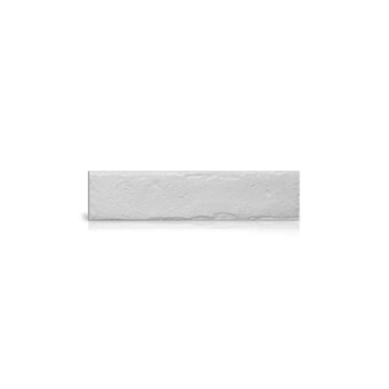 Mat 6x25 Wall Tile 10mm Imitation White Brick