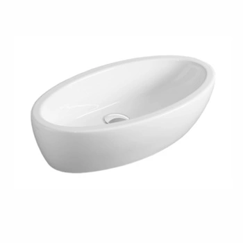 Simas Lift Spasio 63x33cm ovál, lesk, bílý.