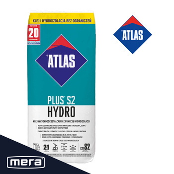 Atlas Plus S2 Hydro High -nesplněné lepidlo s funkcí hydroizolace, C2TE S2 15kg