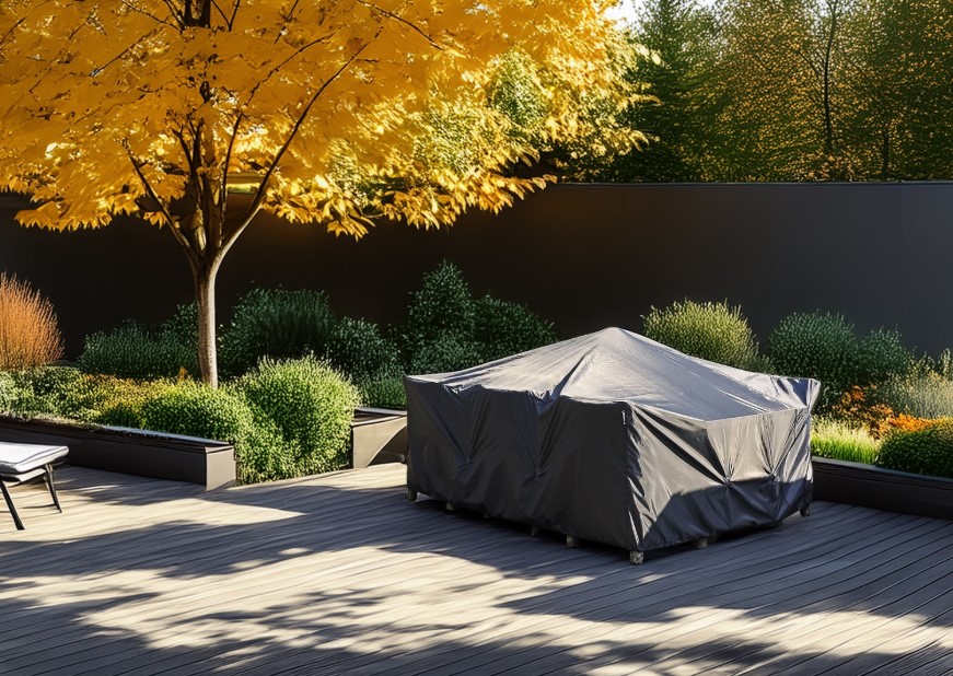 Pokrowiec na meble ogrodowe na zestaw jadalniany