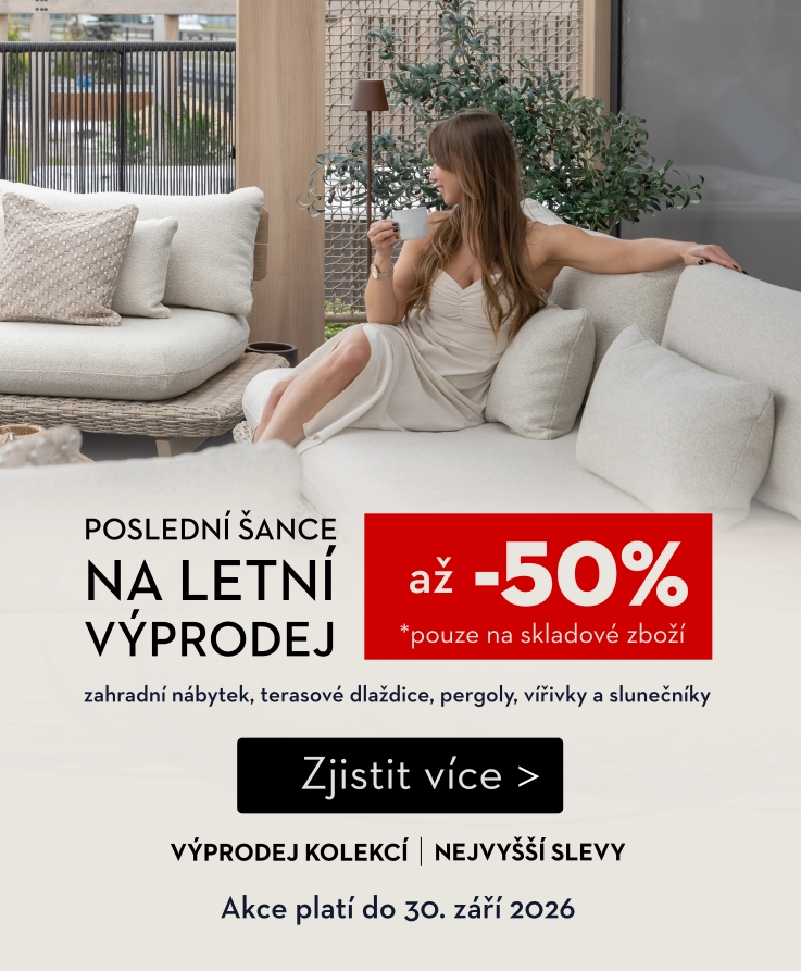 Zahradní nabídky se slevou až 50 %