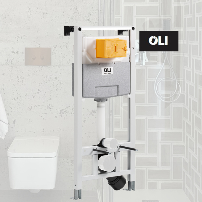 Stelaż podtynkowy OLI do WC element montażowy do misek wiszących 885052