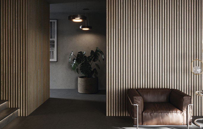 Dřevo -jako dlaždice rohož 30x90