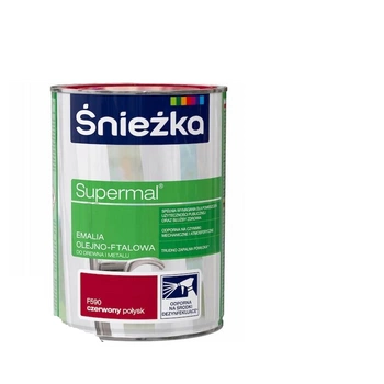 Śnieżka Supermal F590 0,8L červená