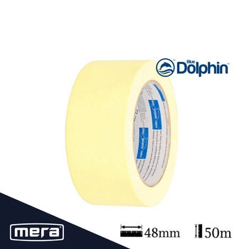 Papírová páska 48 mm x 50m modrý delfín