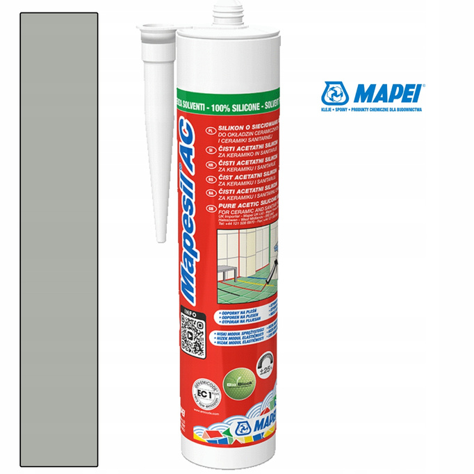 MAPEI Silikon Mapesil AC 116 Szałwiowy szary 310ml