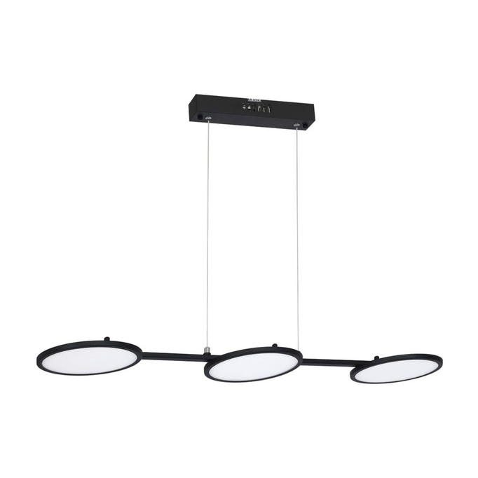 Lampa wisząca MILAGRO Giro ML237 czarna - EKSPOZYCJA