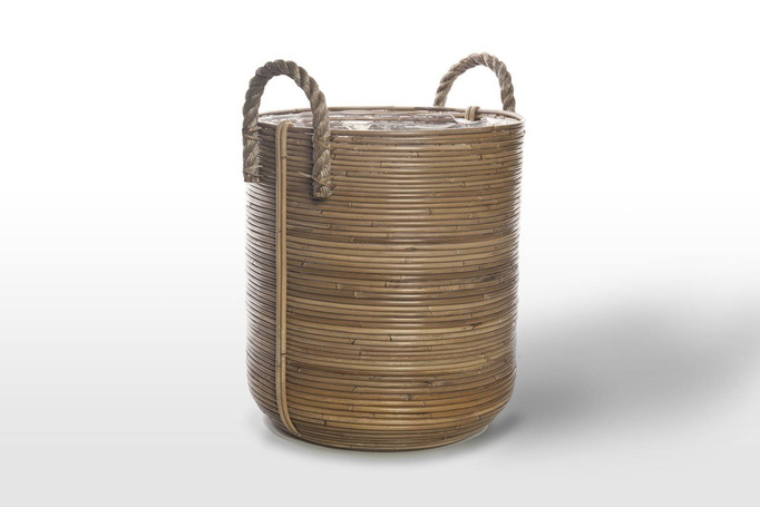 Amiens Rattan Basket ⌀40cm x výška 45 cm přirozená