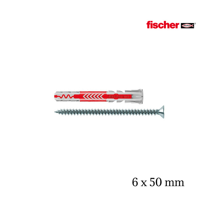 Expanze Dowel + Screw Fischer Duopower S 6x50 50 PC.