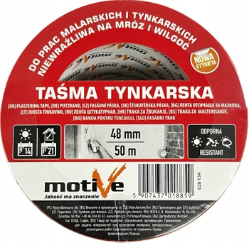 Sádrací páska silná 48 mm x 50m modrý delfín