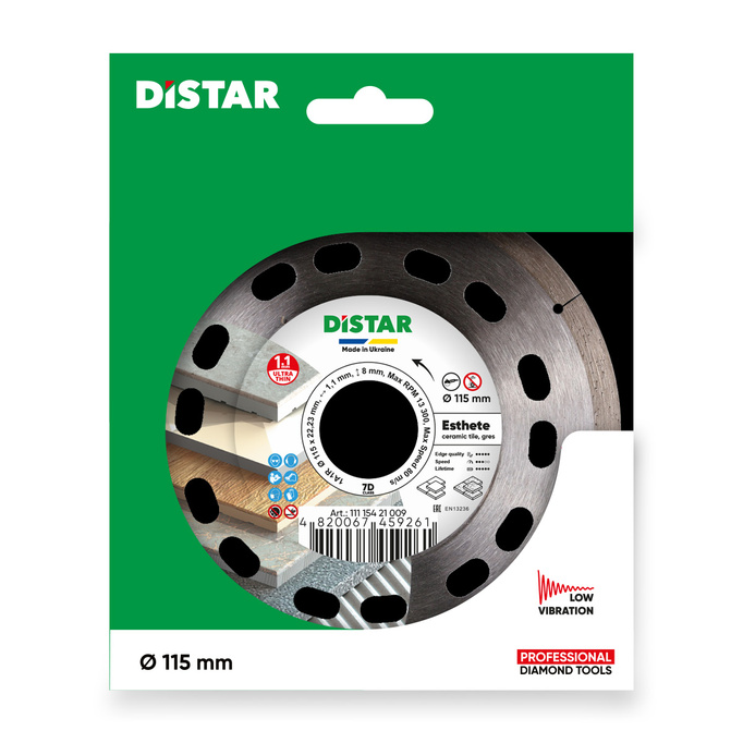 DISTAR Tarcza diamentowa 115mm ESTHETE 11115421009