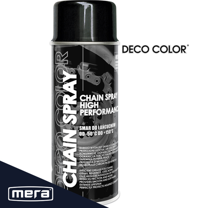 Spray Deco Color Chain Spray Mazivo pro řetězy 400 ml 30730