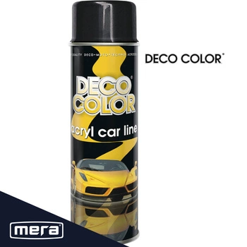 Spray Deco Color lakier akrylowy czarny połysk 500ml 20490