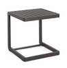 Stolik ogrodowy 40x40cm BOLZANO Kolli aluminium antracyt