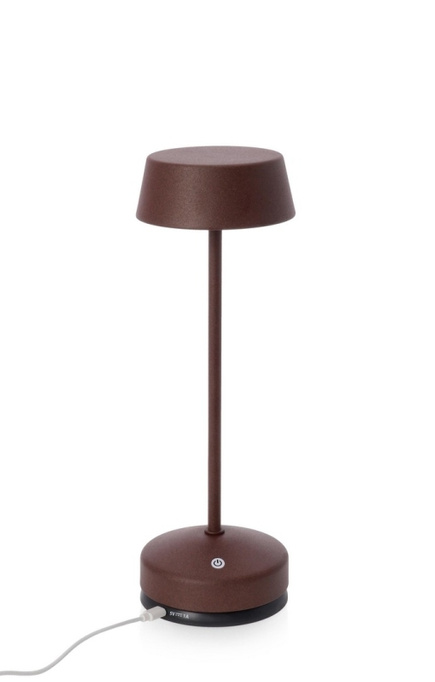 Lampa ogrodowa BOLZANO LED Esprit H33 czerwona 33 cm