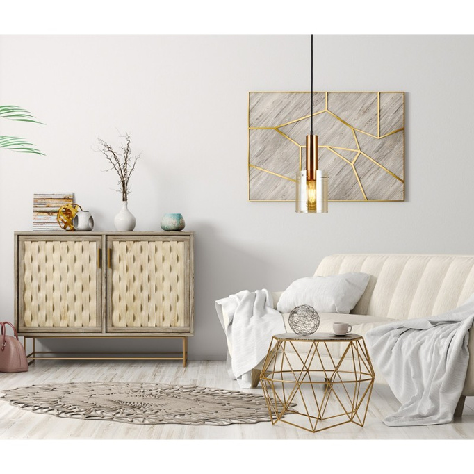 Andromeda Black ML6160 4000K Milagro zavěšená lampa