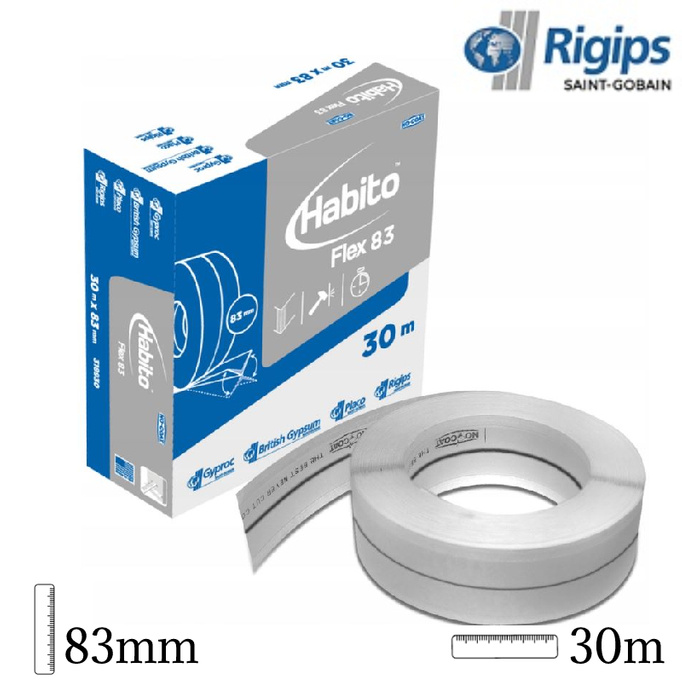 Rigips taśma HABITO NO-COAT 83mm x 30m 11515764