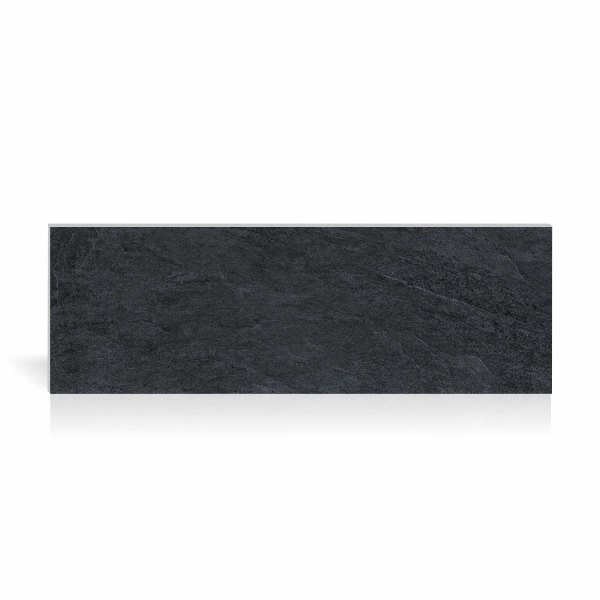 Płytka wielkoformatowa Lea Waterfall Dark Flow ścienno-podłogowa mat 100x300 5,5mm imitacja kamienia czarny