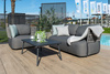 Parawan ogrodowy dekoracyjny BOLZANO Panaro 180x120 cm antracytowy 