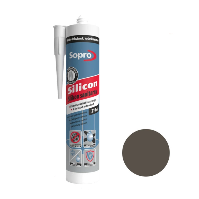 Sopro silikon sanitarny heban 62 310 ml