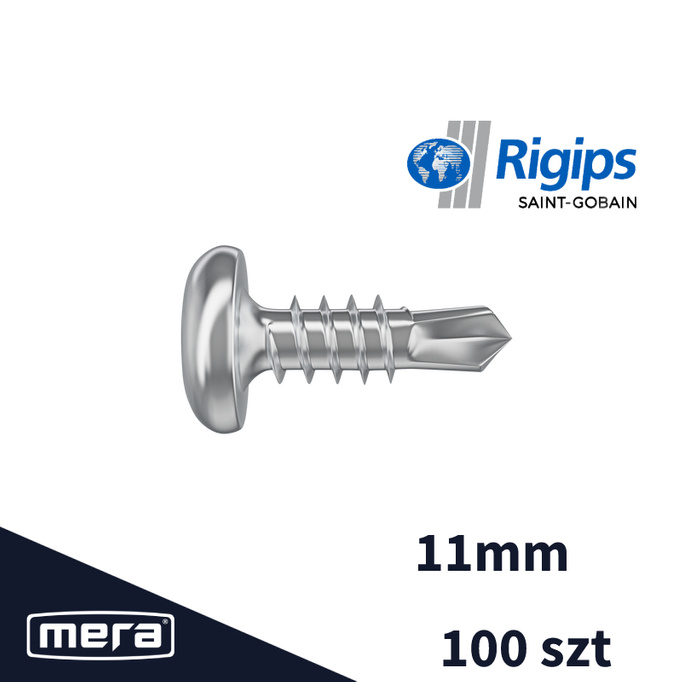 Rigips Self -Screwed šrouby 3,9x11mm 100 ks