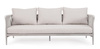 Sofa ogrodowa BOLZANO Juno aluminium beż