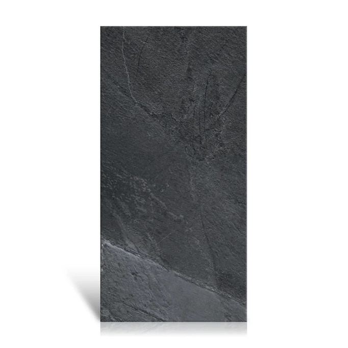 Płytka Italgraniti Lavagna Nera ścienno-podłogowa mat 60x120 9mm Imitacja kamienia czarny