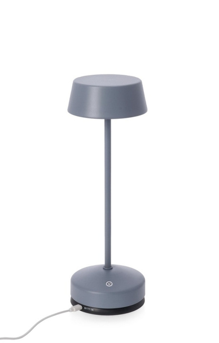 Lampa ogrodowa BOLZANO LED Esprit H33 niebieska 33 cm