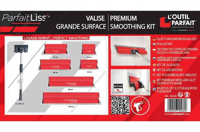 Zestaw Szpachli i noży do gładzi L'outil Parfait 7