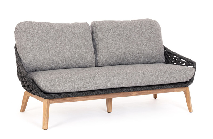 BOLZANO Sofa 2-3 osobowa Tivoli drewno szary