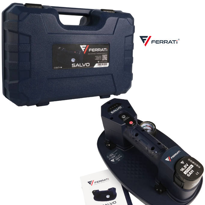 FERRATI automatyczna przyssawka próżniowa SALVO 16,8V 170kg 0,8 Bar