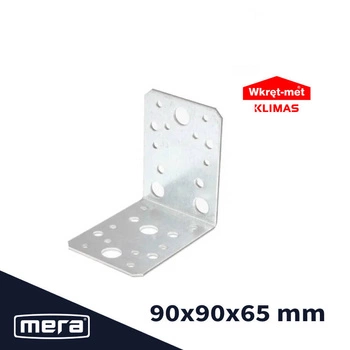 Wkręt-met kątownik łącznikowy 90x90x65 1 szt.