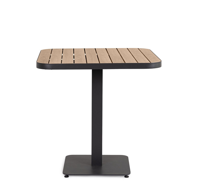 Stolik ogrodowy 75x75cm BOLZANO Bolonia aluminium - EKSPOZYCJA