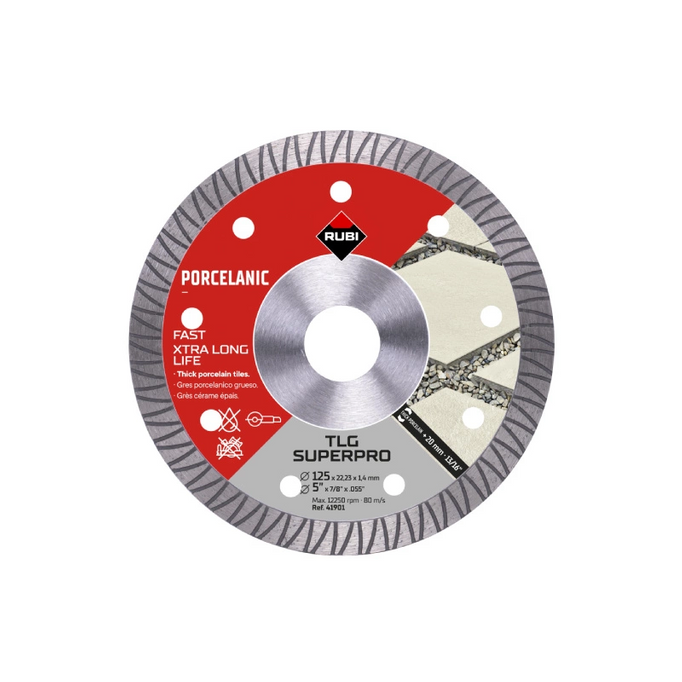 Diamond Diamond Rubi TLG Superpro 125 mm pro Gresu 20mm 41901
