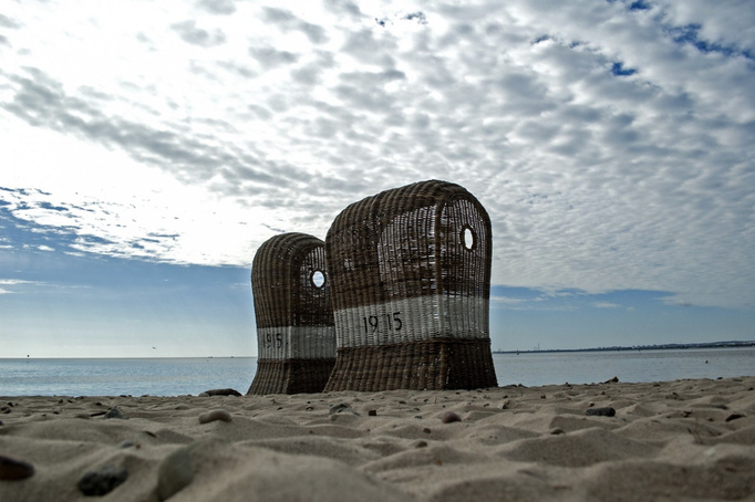 St Tretez Beach Rattan Basket