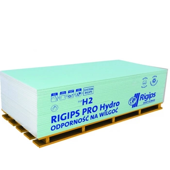 Rigips Pro typ H2 Impregnovaný sádrokartonové sádry (GKBI) 1200x2600x12,5 mm