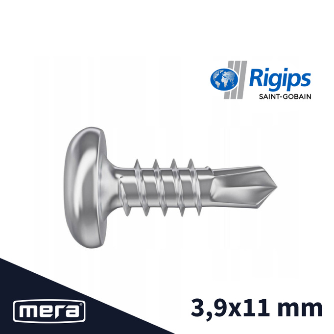 Rigips Self -Screwed šrouby 3,9x11mm 100 ks