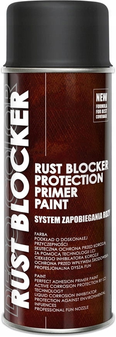 Ochranný lak blokátor RUS CZARNY 4in1 400 ml
