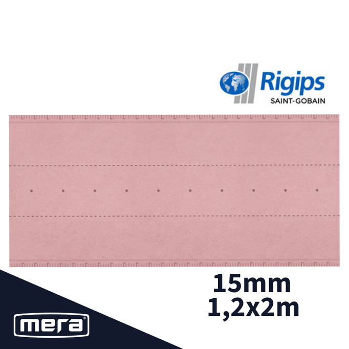 Rigips Pro Fire+ Type DF Direction Direction hraje (GKF) 1200x2000x15mm