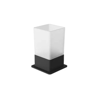 Kubek szklany stojący RIKO czarny