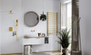 GRZEJNIK LUXRAD AURUM 760x400 mm złoty