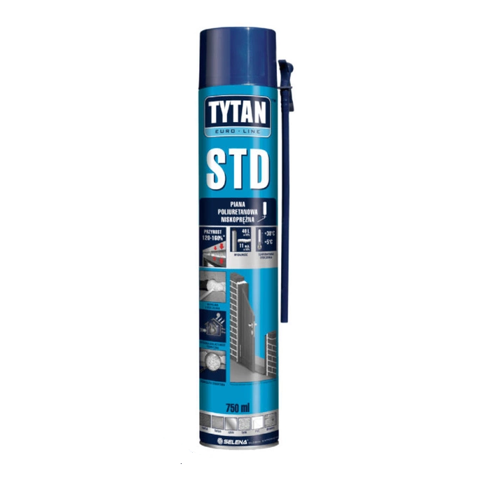 Piana montażowa wężykowa STD EURO-LINE 750ml