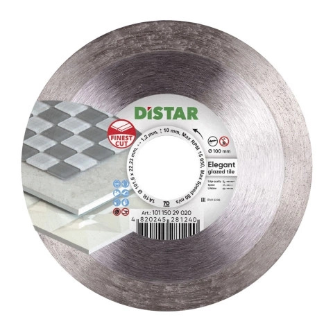 DISTAR Tarcza diamentowa 100mm ELEGANT 10115029020 tnąca