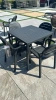 Nardi Cube 80 Antracite Garden Table