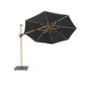 Parasol ogrodowy CHALLENGER T2P Ø3.5m Faded Black / Oak EKSPOZYCJA