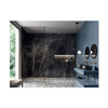 Płytka Italgraniti Charm Experience Calacatta Black ścienno-podłogowa połysk 60x120 imitacja marmuru czarny