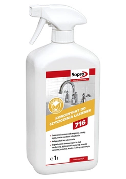 SOPRO SR 716 koncentrat do czyszczenia łazienek 1l