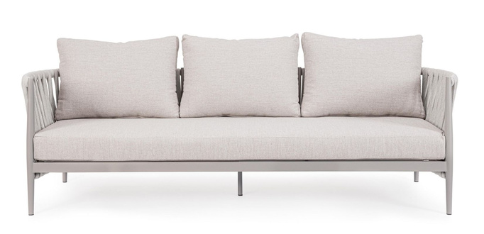 Sofa ogrodowa BOLZANO Juno aluminium beż