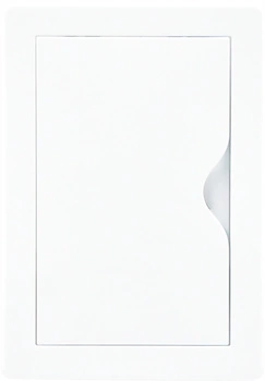 Plastové inspekční dveře 15x30 bílé 150x300