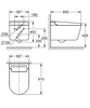 GROHE Sensia Arena Toaleta myjąca do montażu z podtynkowym systemem spłukującym